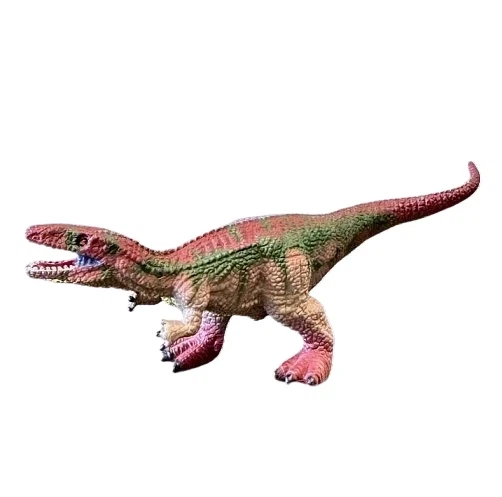 Фигурка динозавра Аллозавр с синими шипами, Dino Toys - Фото 1 Фигурка динозавра Аллозавр с синими шипами, Dino Toys - изображение 1
