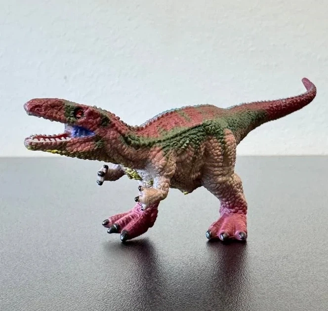 Фигурка динозавра Аллозавр с синими шипами, Dino Toys - Фото 4 Фигурка динозавра Аллозавр с синими шипами, Dino Toys - изображение 4