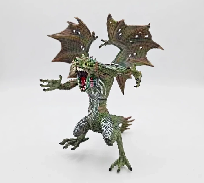 Фигурка дракона зеленого Dino Toys 56443, 17×9×11 см - Фото 1 Фигурка дракона зеленого Dino Toys 56443, 17×9×11 см - изображение 1