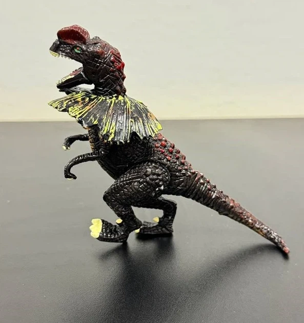 Фигурка динозавра темно-коричневая, Dino Toys, полимер - изображение 4
