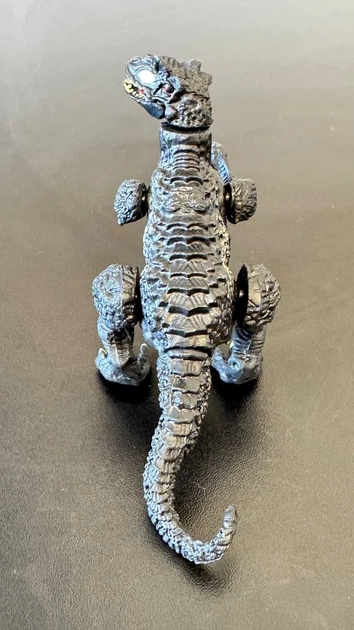 Фигурка Тираннозавр Dino Toys фиолетово-желтый, легкий корпус - Фото 4 Фигурка Тираннозавр Dino Toys фиолетово-желтый, легкий корпус - изображение 4