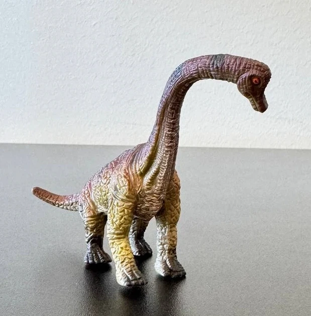 Фигурка динозавра Брахиозавр с оранжевыми глазами, Dino Toys - Фото 4 Фигурка динозавра Брахиозавр с оранжевыми глазами, Dino Toys - изображение 4