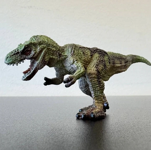 Фигурка Тираннозавр зеленый Dino Toys, в коробке - Фото 2 Фигурка Тираннозавр зеленый Dino Toys, в коробке - изображение 2