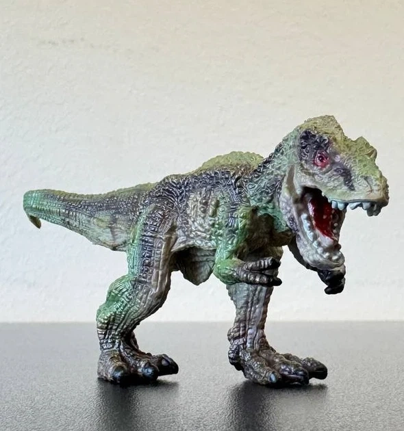 Фигурка Тираннозавр зеленый Dino Toys, в коробке - Фото 3 Фигурка Тираннозавр зеленый Dino Toys, в коробке - изображение 3
