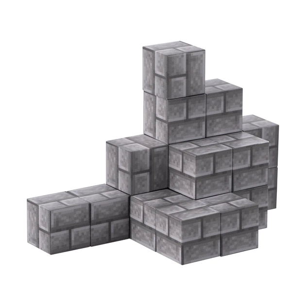 Магнитный конструктор Creative Set Stone 20 элементов пластик серый - изображение 3