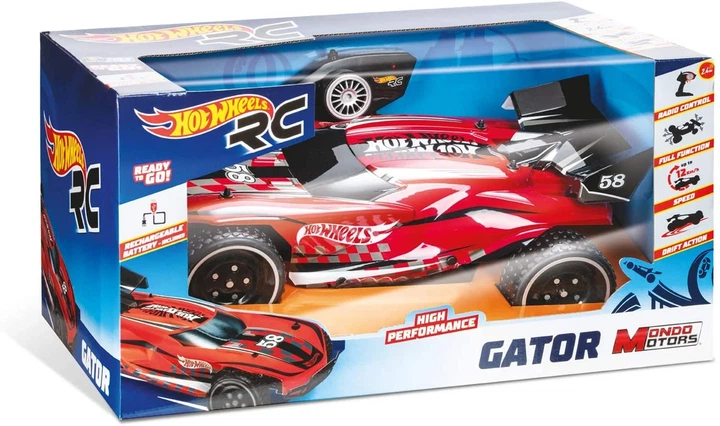 Радиоуправляемая машина Hot Wheels New Gator, Mondo 1:10, арт. 63652 - изображение 6
