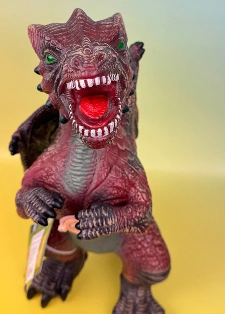 Фигурка Дракон Dino Toys со звуком, коричнево-зелёный - Фото 3 Фигурка Дракон Dino Toys со звуком, коричнево-зелёный - изображение 3