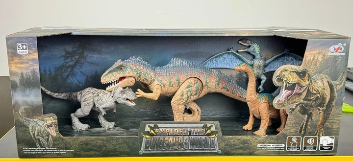 Набор фигурок динозавров «Мир доисторических динозавров», Dino Toys - изображение 2