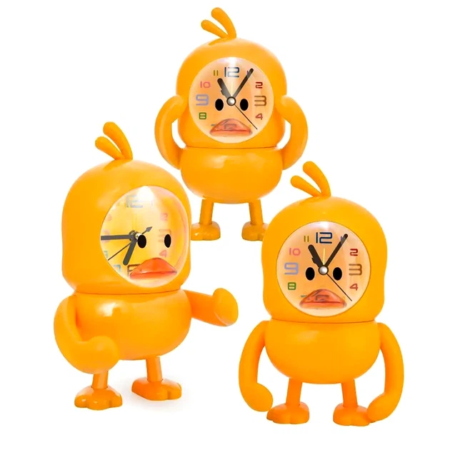 Настольная лампа, светильник с часами и будильником Little Duck - изображение 4