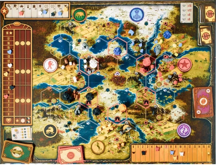 Настольная игра Geekach - Серп (Scythe) - Фото 4 Настольная игра Geekach - Серп (Scythe) - изображение 4