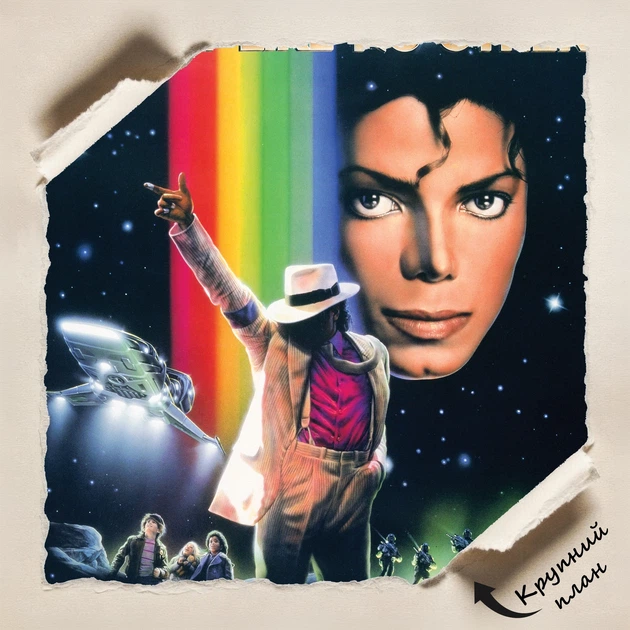 Постер Майкл Джексон, Michael Jackson, Moonwalker, декор в комнату меломана, A3 42×30 см (id3456) - изображение 4