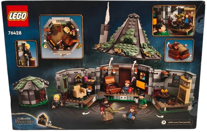 Zestaw klocków LEGO Harry Potter Chatka Hagrida: niespodziewana wizyta 896 elementów (76428) (955555920095955) - Outlet - Zdjęcie 2 Zestaw klocków LEGO Harry Potter Chatka Hagrida: niespodziewana wizyta 896 elementów (76428) (955555920095955) - Outlet - obraz 2