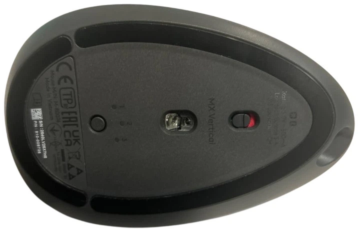 Mysz Logitech Ergo MX Vertical Graphite (910-005448) (2540LV25X7H9) - Outlet - obraz 2