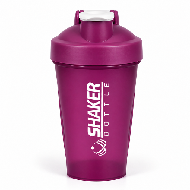 Шейкер APX ShakerBottle 109, спортивный, 400 мл, с металлическим венчиком для смешивания, BPA Free, фиолетовый - изображение 10