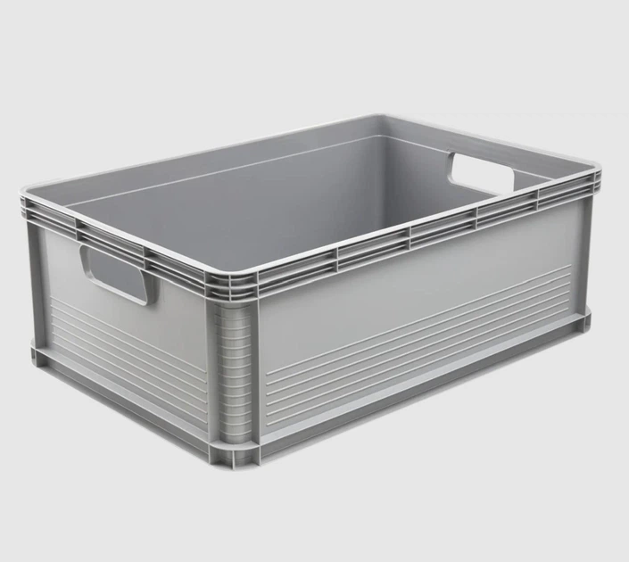 Ящик Keeeper для хранения Transport box 45л серый - Фото 1 Ящик Keeeper для хранения Transport box 45л серый - изображение 1