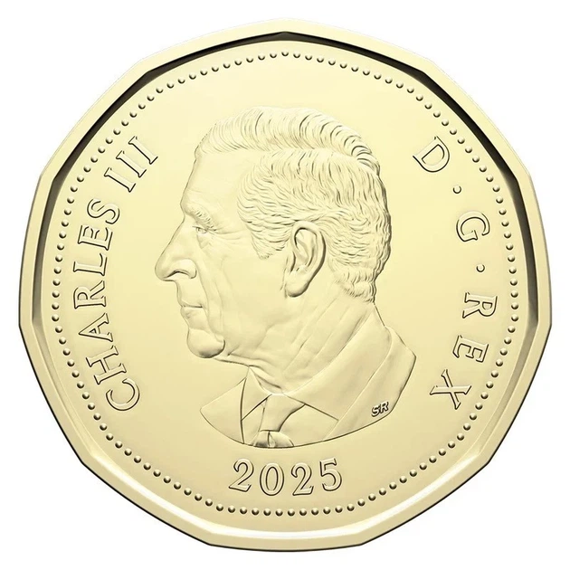 Монета 1 долар 2025 UNC Канада. Регулярний випуск. Canada - Фото 2 Монета 1 долар 2025 UNC Канада. Регулярний випуск. Canada - изображение 2