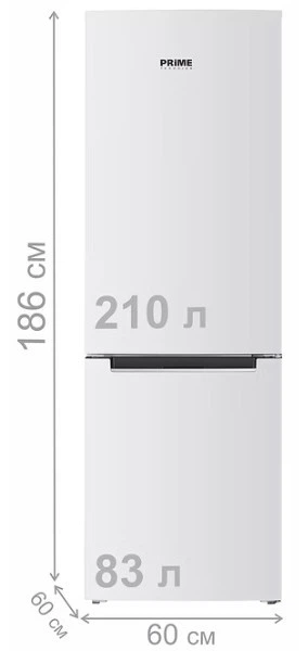 Двухкамерный холодильник Prime Technics RFN 1854 E - Фото 3 Двухкамерный холодильник Prime Technics RFN 1854 E - изображение 3