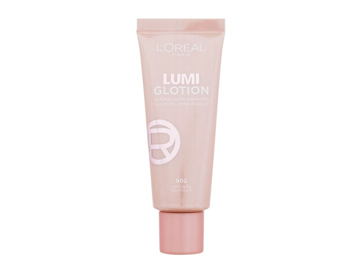 Хайлайтер L'Oréal Paris Lumi Glotion 902 Light Glow, 40 мл - Фото 2 Хайлайтер L'Oréal Paris Lumi Glotion 902 Light Glow, 40 мл - изображение 2