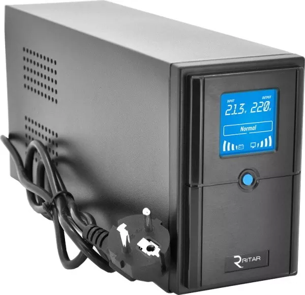 ИБП Ritar E-RTM1200 ELF-D 720 Вт (E-RTM1200D) - изображение 2