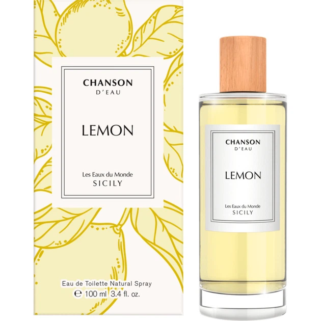 Туалетна вода Chanson D'Eau Lemon, 100 мл - Фото 1 Туалетна вода Chanson D'Eau Lemon, 100 мл - зображення 1