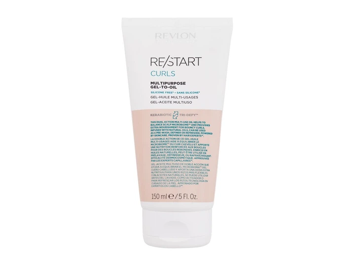 Многофункциональный гель-масло для волос Revlon Restart Curls, 150 мл - Фото 3 Многофункциональный гель-масло для волос Revlon Restart Curls, 150 мл - изображение 3