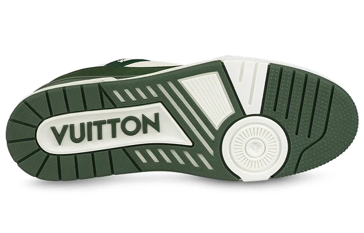 Кросівки Louis Vuitton Green Suede 43 - изображение 3