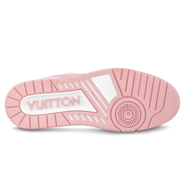 Кросівки Louis Vuitton Trainer Sneaker LV Pink White 38 - изображение 6