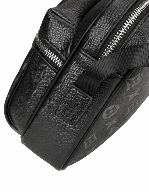 Мужская сумка LV LOUIS VUITTON ALPHA LV-004-BLK - Фото 3 Мужская сумка LV LOUIS VUITTON ALPHA LV-004-BLK - изображение 3