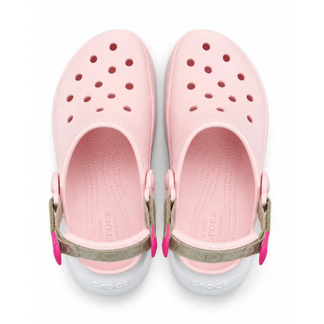Крокси на платформі Crocs New Crush Move Clog Bubble Ice 39 (EU 39-40) - изображение 3