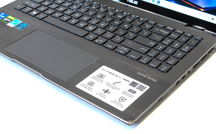 Ноутбук ASUS ZenBook Flip 15 4K OLED Touch GTX 1650 Ti 4GB Core i7-1165G7 16GB SSD 512GB Q538EI Графіт Б/У - зображення 7