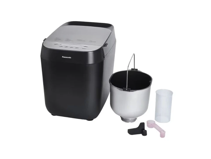 Хлебопечка Panasonic 700Вт, 18 программ, макс вес 1 кг, круглая форма, пластиковый корпус, черный цвет - изображение 10