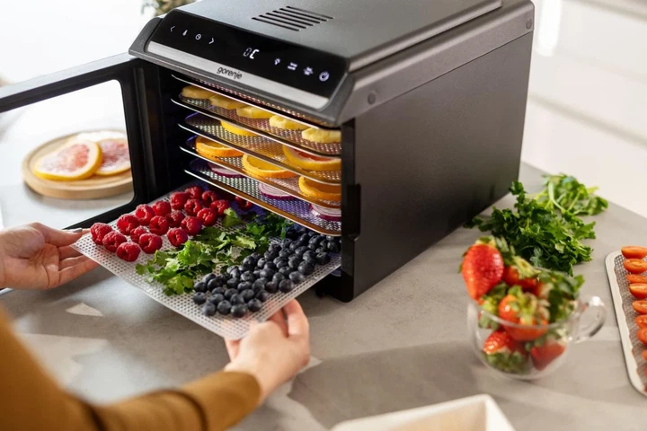 Сушилка для продуктов Gorenje FDK600DB 580Вт 6 поддонов 25см черная пластик+металл - изображение 8