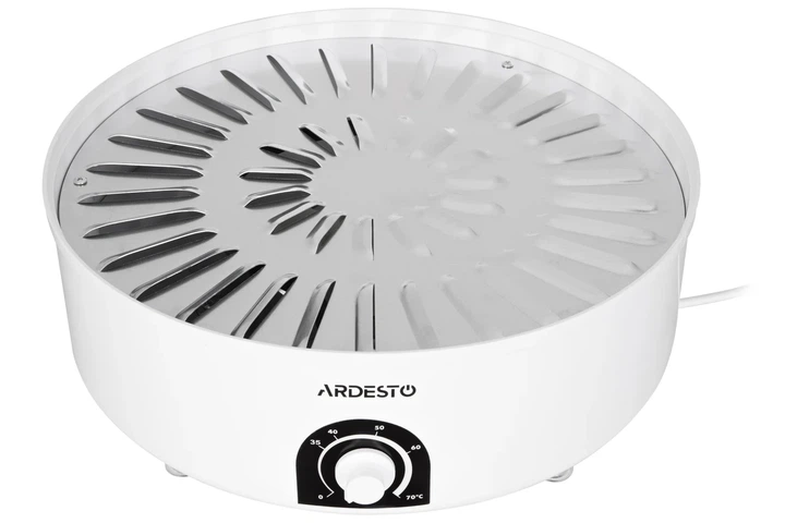 Сушильный аппарат для продуктов ARDESTO FDB-5385, мощность 520Вт, поддоны 5x4см, диаметр 38,5см, максимальная температура 70°C, регулируемая температура, пластиковый корпус - изображение 7