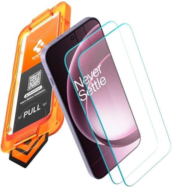 Szkło hartowane Spigen Glas.tR AlignMaster Slim AC 2-Pack do OnePlus 15 Transparent (8800337244663) - obraz 3