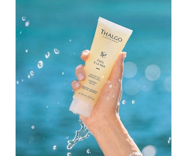 Гель-масло для зняття макіяжу THALGO Make-Up Removing Cleansing Gel-Oil 125 мл - изображение 2