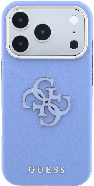 Чохол для смартфона Guess Grained & Big Resin Logo для Apple iPhone 18 Pro / Apple iPhone 17 Pro Blue (3666339655020) - Фото 3 Чохол для смартфона Guess Grained & Big Resin Logo для Apple iPhone 18 Pro / Apple iPhone 17 Pro Blue (3666339655020) - зображення 3