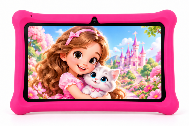 Планшет дитячий 10" Pritom M10 2+2/64GB 4G LTE 6000 mAh Android 13 Pink - изображение 3