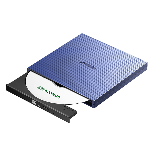 Внешний USB оптический привод UGREEN, портативный записывающий USB-накопитель, высокоскоростное чтение и запись 8x, совместим с ноутбуками для DVD/CD-дисков, портативный плеер и устройство чтения CM138/40576 - зображення 4