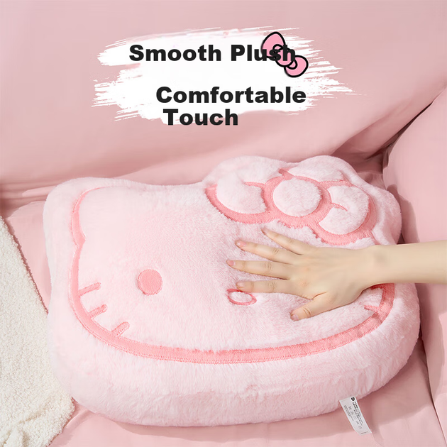 MINISO Sanrio Family Series Hello Kitty №18 Велика подушка для голови дивана Подарунок на день народження рожевий - Фото 3 MINISO Sanrio Family Series Hello Kitty №18 Велика подушка для голови дивана Подарунок на день народження рожевий - зображення 3
