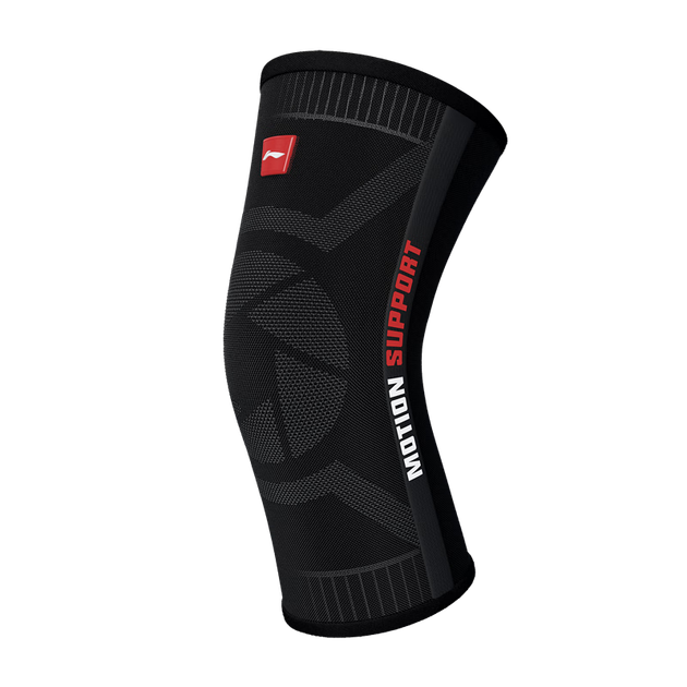 Наколенник Li-Ning для бега для мужчин, спортивный вязаный дышащий защитный рукав для суставов, подходит для походов, баскетбола, прыжков со скакалкой, для женщин. - изображение 4