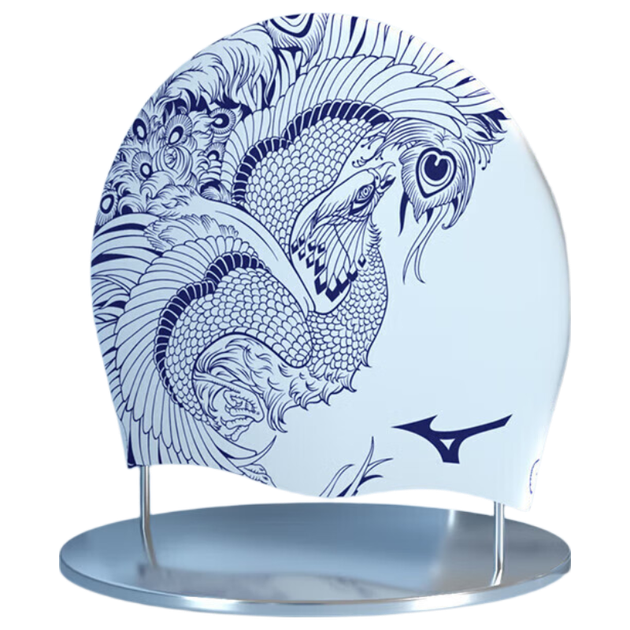 Шапочка для плавання MIZUNO для чоловіків та жінок, великий розмір для довгого волосся, не облягає волосся, водонепроникна, силіконова шапочка для захисту вух, тренувальне спорядження, 1S11 Celado - Фото 4 Шапочка для плавання MIZUNO для чоловіків та жінок, великий розмір для довгого волосся, не облягає волосся, водонепроникна, силіконова шапочка для захисту вух, тренувальне спорядження, 1S11 Celado - изображение 4