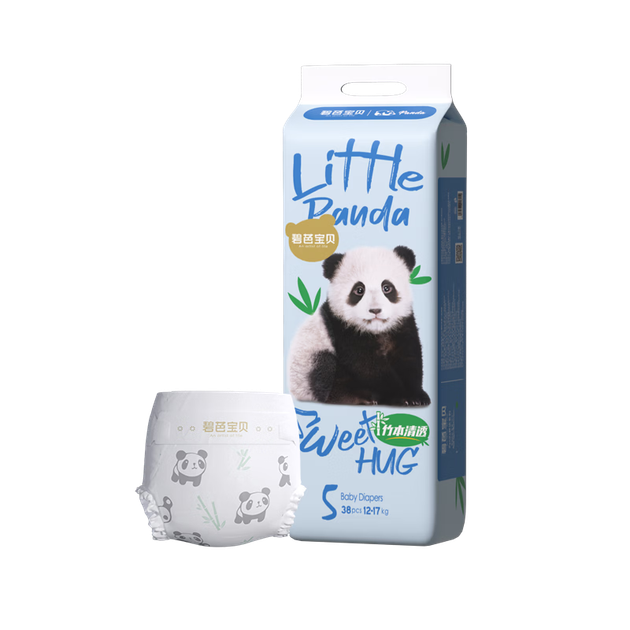 Подгузники Bibabaobei Panda Pangda XL (12-17 кг), 38 шт - изображение 4