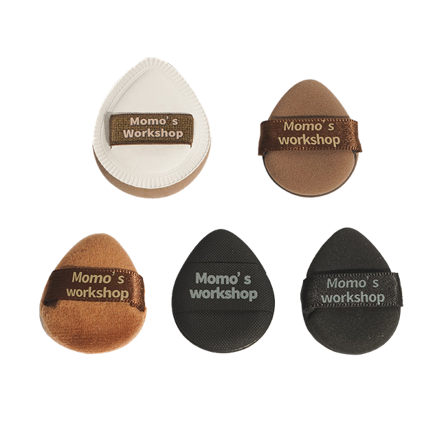 Новорічний подарунок Maojiji Momo's Workshop MINI Powder Puff Blush Concealer Foundation Air Cushion для початківців - зображення 4