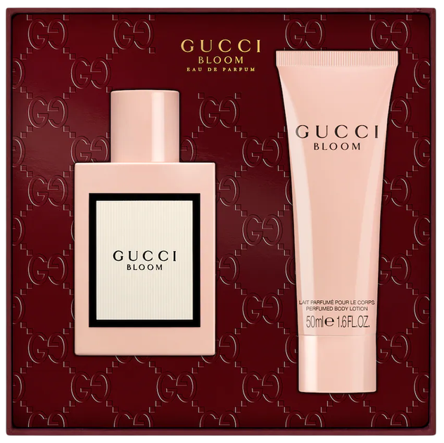 Zestaw damski Gucci Bloom Woda perfumowana 50 ml + Balsam do ciała 50 ml (3616305278180) - obraz 3