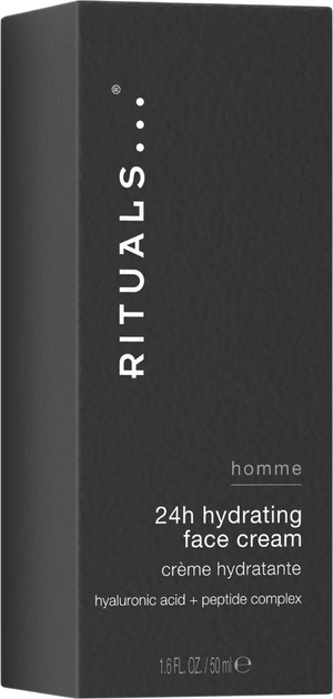 Krem do twarzy Rituals Homme 24h Hydrating Nawilżający 50 ml (8719134202892) - Zdjęcie 2 Krem do twarzy Rituals Homme 24h Hydrating Nawilżający 50 ml (8719134202892) - obraz 2