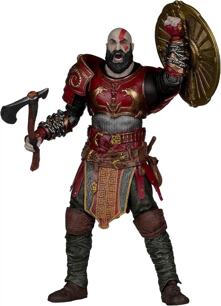 Фигурка Бог войны - Кратос God of War Ragnarok - Kratos (Ares Armor) Elite Deluxe Action Figure McFarlane Toys - Фото 3 Фигурка Бог войны - Кратос God of War Ragnarok - Kratos (Ares Armor) Elite Deluxe Action Figure McFarlane Toys - изображение 3
