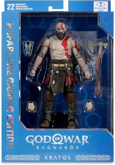 Фігурка Бог війни — Кратос God of War Ragnarok — Kratos Elite Deluxe Action Figure McFarlane Toys - Фото 4 Фігурка Бог війни — Кратос God of War Ragnarok — Kratos Elite Deluxe Action Figure McFarlane Toys - зображення 4