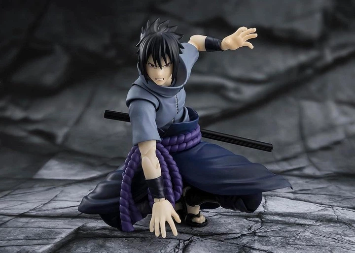 Фігурка Наруто — Саска Утіха Naruto Shippuden S.H. Figuarts Uchiha Sasuke Shinobi Burning Darkness Action Figure Bandai - Фото 2 Фігурка Наруто — Саска Утіха Naruto Shippuden S.H. Figuarts Uchiha Sasuke Shinobi Burning Darkness Action Figure Bandai - зображення 2