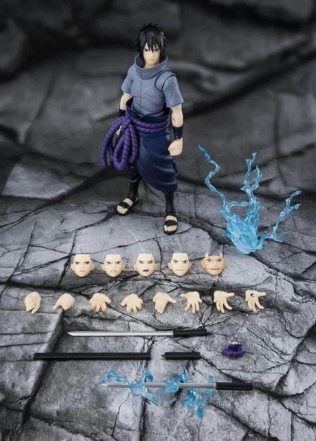 Фігурка Наруто — Саска Утіха Naruto Shippuden S.H. Figuarts Uchiha Sasuke Shinobi Burning Darkness Action Figure Bandai - Фото 3 Фігурка Наруто — Саска Утіха Naruto Shippuden S.H. Figuarts Uchiha Sasuke Shinobi Burning Darkness Action Figure Bandai - зображення 3