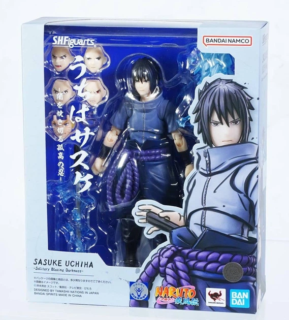 Фігурка Наруто — Саска Утіха Naruto Shippuden S.H. Figuarts Uchiha Sasuke Shinobi Burning Darkness Action Figure Bandai - Фото 5 Фігурка Наруто — Саска Утіха Naruto Shippuden S.H. Figuarts Uchiha Sasuke Shinobi Burning Darkness Action Figure Bandai - зображення 5